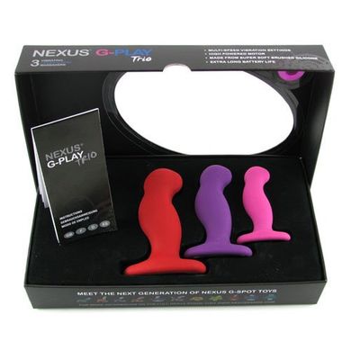 Набор вибро-массажеров Nexus G-Play Trio купить в sex shop Sexy