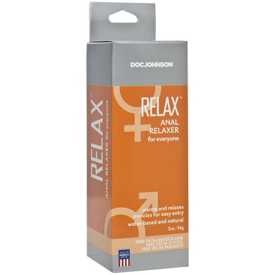 Расслабляющий гель для анального секса Doc Johnson RELAX Anal Relaxer (56 гр) купити в sex shop Sexy