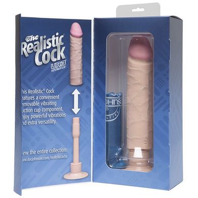 Вібратор The Realistic Cock UltraSkin No Balls Vibr 8 купити в sex shop Sexy