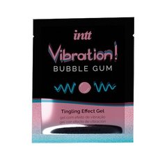 Пробник рідкого вібратора Intt Vibration Bubble Gum (5 мл) купити в sex shop Sexy