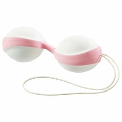 Вагинальные шарики Amor Gym Ball Duo White/Pink купить в sex shop Sexy