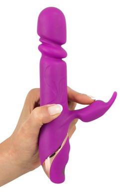 Перезаряджається вібратор Julie Thrusting Rabbit Vibrator купити в sex shop Sexy
