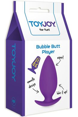 Анальная пробка Bubble Butt Player Expert Purple купить в sex shop Sexy