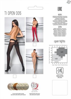 Еротичні колготки Passion Tiopen 005 Black купити в sex shop Sexy