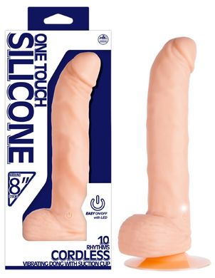 Реалістичний вібратор One Touch Silicone 8 Vibrator купити в sex shop Sexy