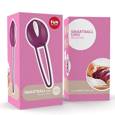 Шарик вагінальний Smartballs Uno Fun Factory Фіолетовий купити в sex shop Sexy