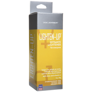 Крем для осветления кожи Doc Johnson LIGHTEN-UP Intimate Lightener (56 гр) купити в sex shop Sexy