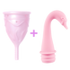 Менструальная чаша Femintimate Eve Cup размер L с переносным душем купити в секс шоп Sexy