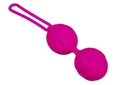 Вагінальні кульки Geisha Lastic Balls Mini S Фуксія купити в sex shop Sexy