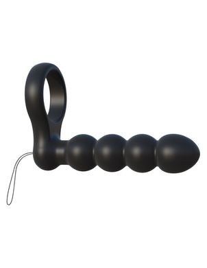 Кольцо со стимулятором для двойного проникновения Double Penetrator Black купить в sex shop Sexy