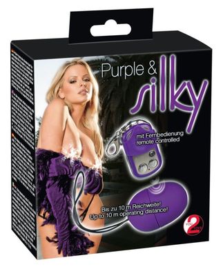 Беспроводное виброяйцо RC Purple & Silky купить в sex shop Sexy