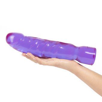 Великий фалоімітатор Cristal Jellies Big Boy Purple купити в sex shop Sexy