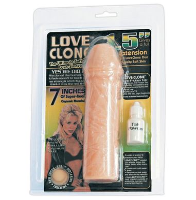 Насадка-удлинитель из киберкожи Love Clone Sleeve купить в sex shop Sexy