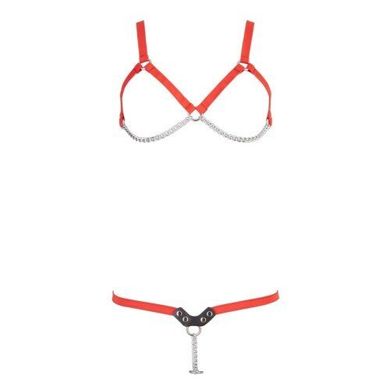 Фетиш комплект білизни Bad Kitty Strap Bikini купити в sex shop Sexy